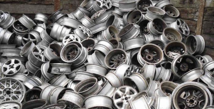 Aluminum Alloy Wheel Scrap